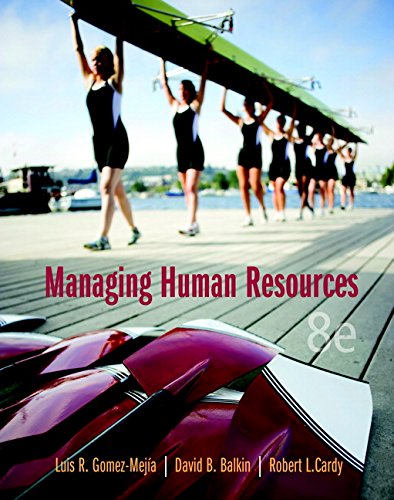 Book Cover Managing Human Resources (8th Edition)