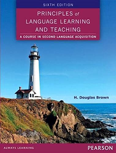 Book Cover Principles of Language Learning and Teaching (6th Edition)