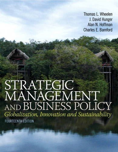 Book Cover Strategic Management and Business Policy: Globalization, Innovation and Sustainablility (14th Edition)