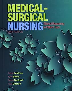 Book Cover Medical-Surgical Nursing: Clinical Reasoning in Patient Care (6th Edition) (Medical Surgical Nursing - Lemone)