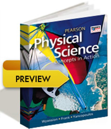 Book Cover HIGH SCHOOL PHYSICAL SCIENCE 2011 STUDENT EDITION (HARDCOVER) GRADE 9/10