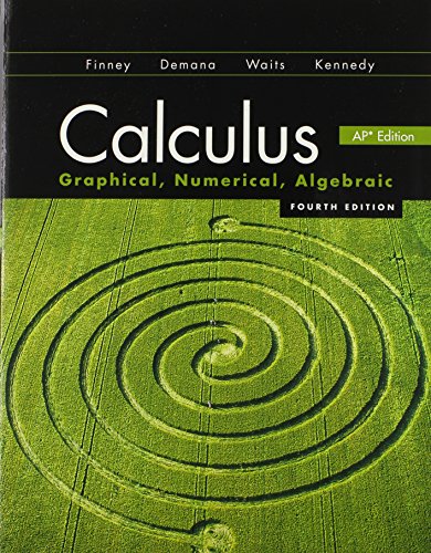 Book Cover Calculus: Graphical, Numerical, Algebraic