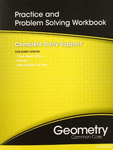 Book Cover HIGH SCHOOL MATH COMMON-CORE GEOMETRY PRACTICE/PROBLEM SOLVING WORKBOOK GRADE 9/10