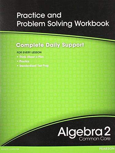 Book Cover High School Math 2012 Common-Core Algebra 2 Practice and Problem-Solvingworkbook Grade 10/11