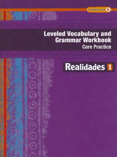 Book Cover REALIDADES 2014 LEVELED VOCABULARY AND GRAMMAR WORKBOOK LEVEL 1 (Realidades: Level 1)