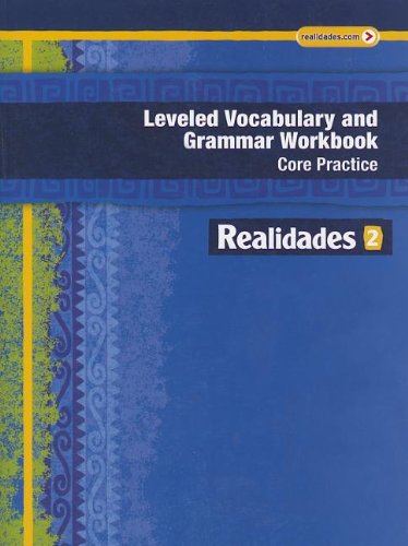Book Cover REALIDADES 2014 LEVELED VOCABULARY AND GRAMMAR WORKBOOK LEVEL 2