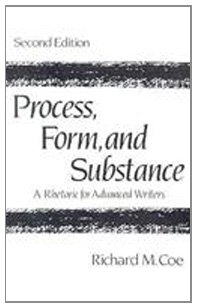 Book Cover Process, Form, and Substance: A Rhetoric for Advanced Writers (2nd Edition)