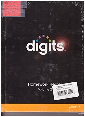 DIGITS HOMEWORK HELPER VOLUME 1 & VOLUME 2 PACKAGE GRADE 7