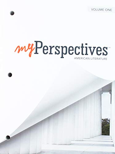 Book Cover Myperspectives English Language Arts 2017 Student Edition Volumes 1 & 2 Grade 11