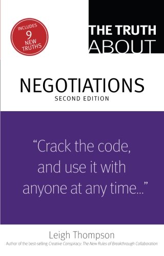Book Cover Truth About Negotiations, The