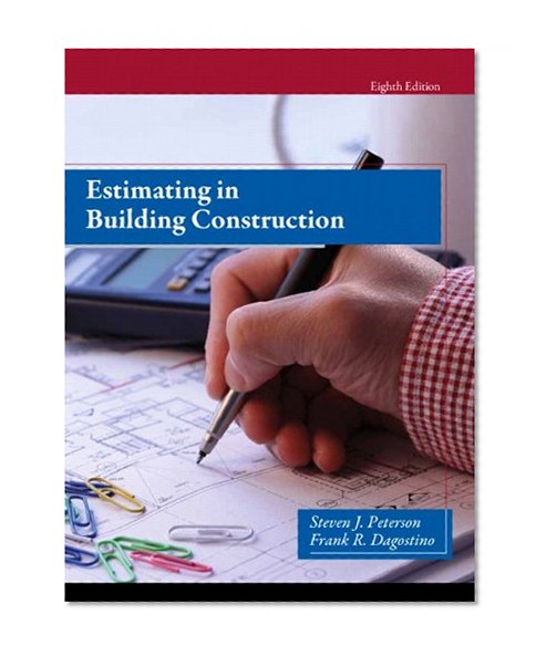 Book Cover Estimating in Building Construction