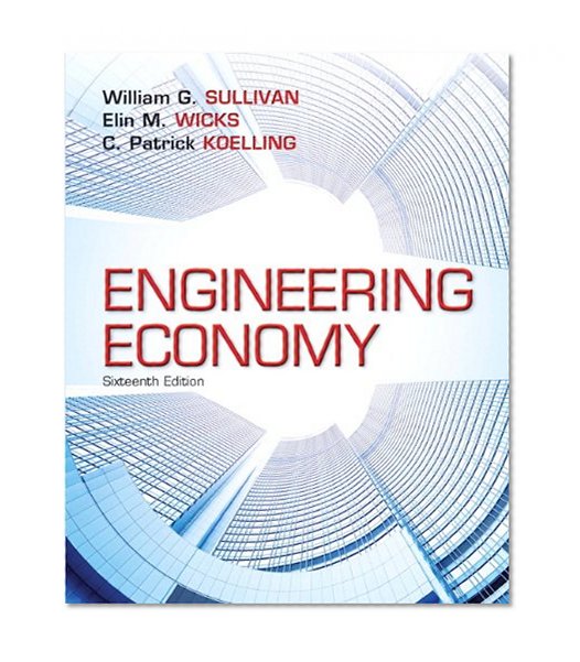 Book Cover Engineering Economy (16th Edition)