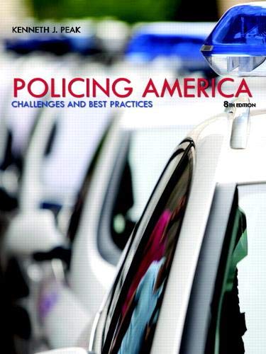 Book Cover Policing America: Challenges and Best Practices (Mycjlab)
