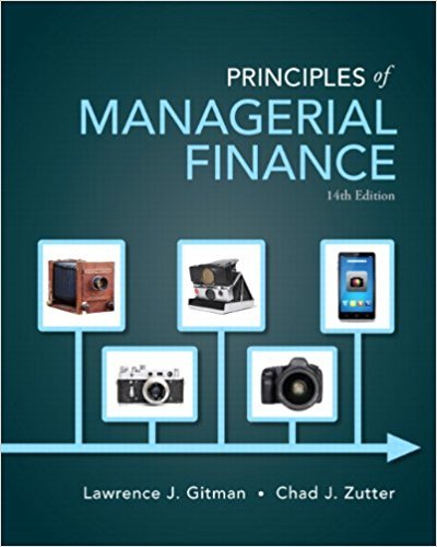 Book Cover Principles of Managerial Finance (14th Edition) (Pearson Series in Finance)