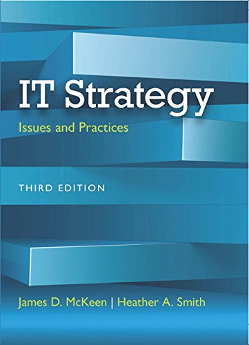 Book Cover IT Strategy: Issues and Practices (3rd Edition)