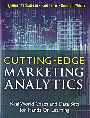 Book Cover Cutting Edge Marketing Analytics: Real World Cases and Data Sets for Hands On Learning (FT Press Analytics)