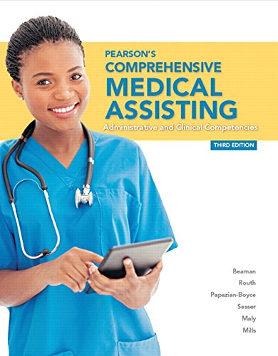 Book Cover Pearson's Comprehensive Medical Assisting