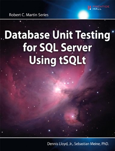Book Cover Database Unit Testing for SQL Server Using tSQLt (Robert C. Martin Series)