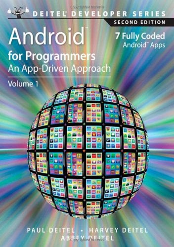 Book Cover 1: Android for Programmers: An App-Driven Approach (2nd Edition) (Deitel Developer Series)