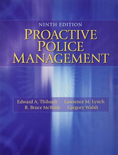 Book Cover Proactive Police Management