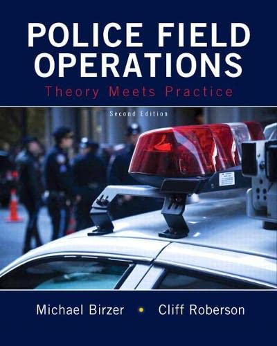 Book Cover Police Field Operations: Theory Meets Practice