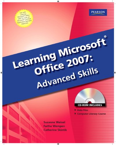 Learning Microsoft Office 2007: Advanced Skills -- CTE/School