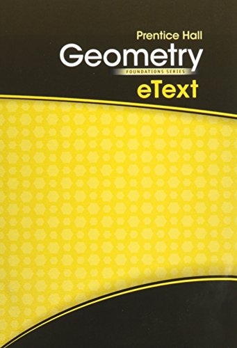 High School Math 2011 Geometry Foundations Student Edition on CD-ROM