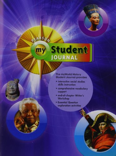 Book Cover My World History Student Journal