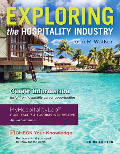Book Cover Exploring the Hospitality Industry (3rd Edition)