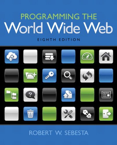 Book Cover Programming the World Wide Web