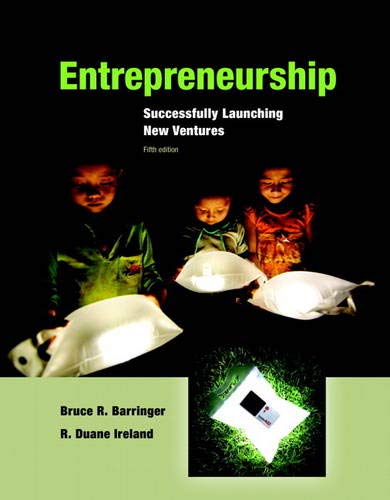 Book Cover Entrepreneurship: Successfully Launching New Ventures (5th Edition)