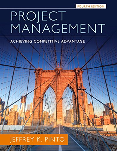 Book Cover Project Management: Achieving Competitive Advantage (4th Edition)