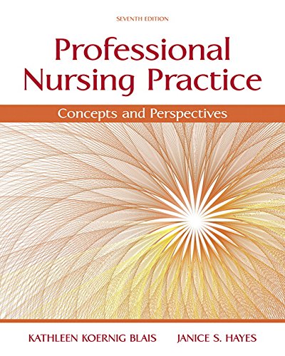 Book Cover Professional Nursing Practice: Concepts and Perspectives