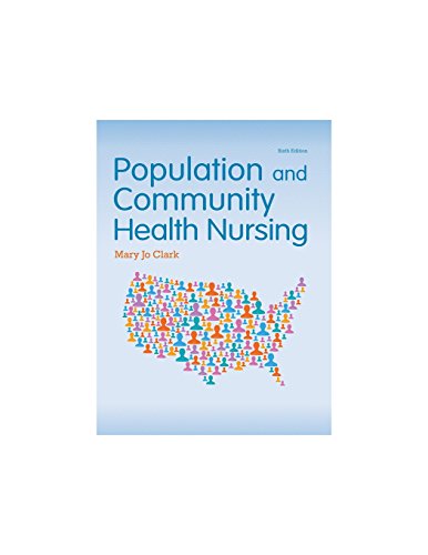 Book Cover Population and Community Health Nursing
