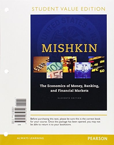 Book Cover Economics of Money, Banking and Financial Markets, The, Student Value Edition