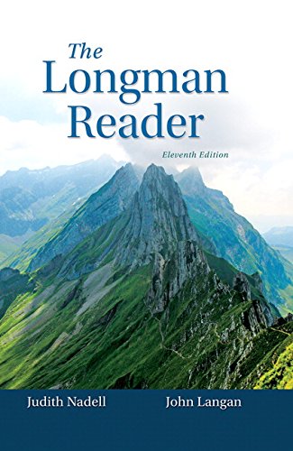 Book Cover The Longman Reader (11th Edition)