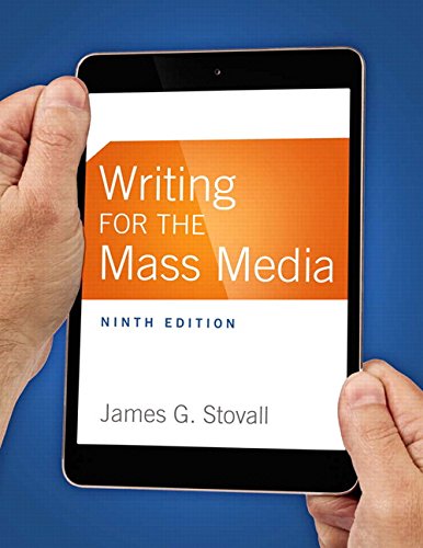 Book Cover Writing for the Mass Media (9th Edition)
