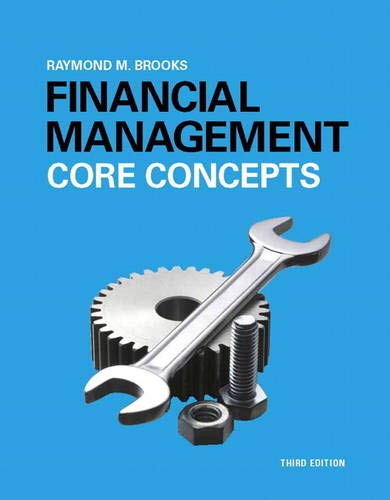 Book Cover Financial Management: Core Concepts (3rd Edition)