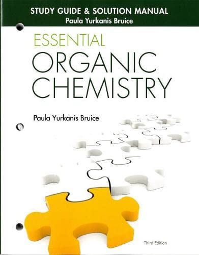 Book Cover Study Guide and Solutions Manual for Essential Organic Chemistry