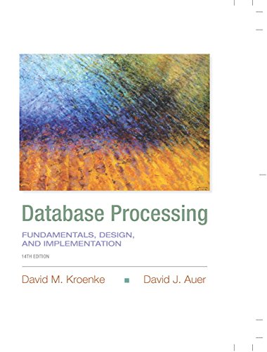 Book Cover Database Processing: Fundamentals, Design, and Implementation (14th Edition)