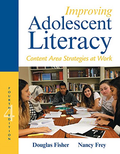 Book Cover Improving Adolescent Literacy: Content Area Strategies at Work (4th Edition)