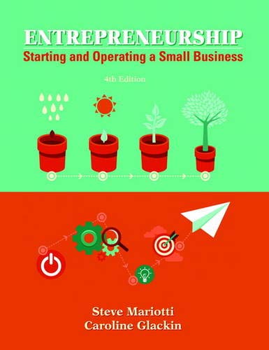 Book Cover Entrepreneurship: Starting and Operating A Small Business