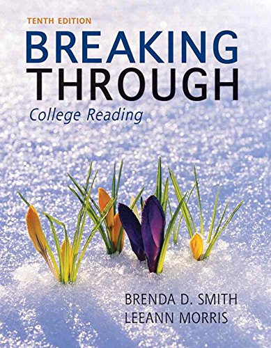 Book Cover Breaking Through: College Reading Plus MyReadingLab with eText -- Access Card Package (10th Edition)