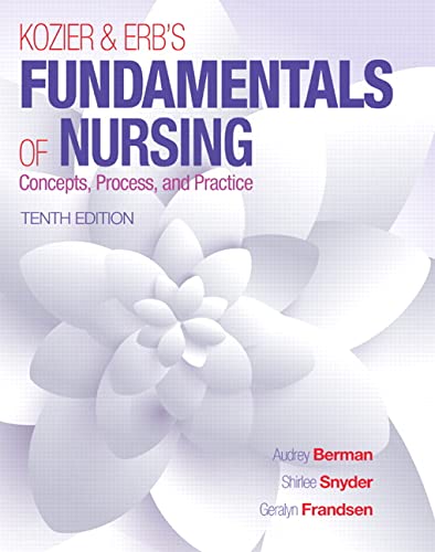 Book Cover Kozier & Erb's Fundamentals of Nursing (Fundamentals of Nursing (Kozier))