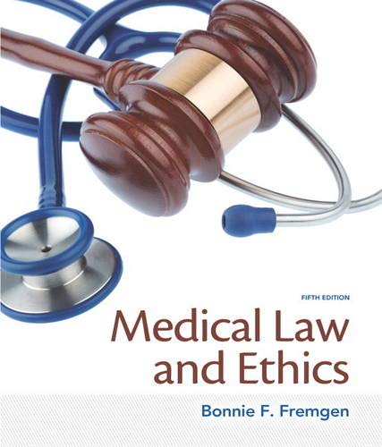 Book Cover Medical Law and Ethics (5th Edition)