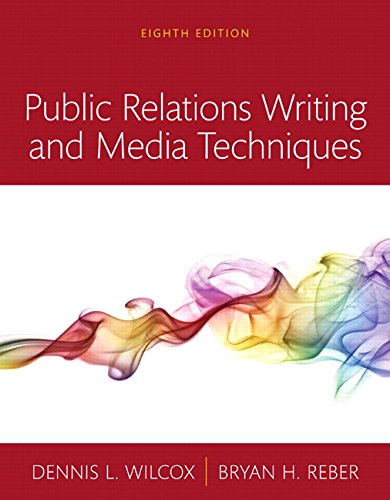 Book Cover Public Relations Writing and Media Techniques -- Books a la Carte (8th Edition)