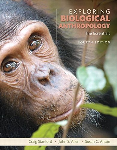 Book Cover Exploring Biological Anthropology: The Essentials (4th Edition)