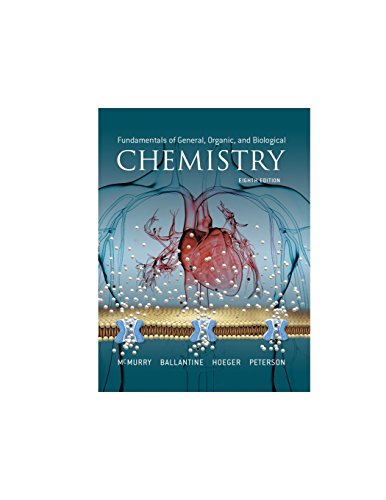 Book Cover Fundamentals of General, Organic, and Biological Chemistry (MasteringChemistry)