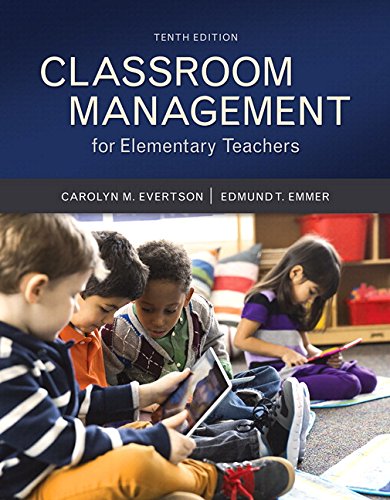 Book Cover Classroom Management for Elementary Teachers with MyLab Education with Enhanced Pearson eText, Loose-Leaf Version -- Access Card Package (Myeducationlab)