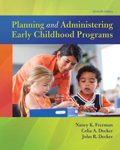 Book Cover Planning and Administering Early Childhood Programs